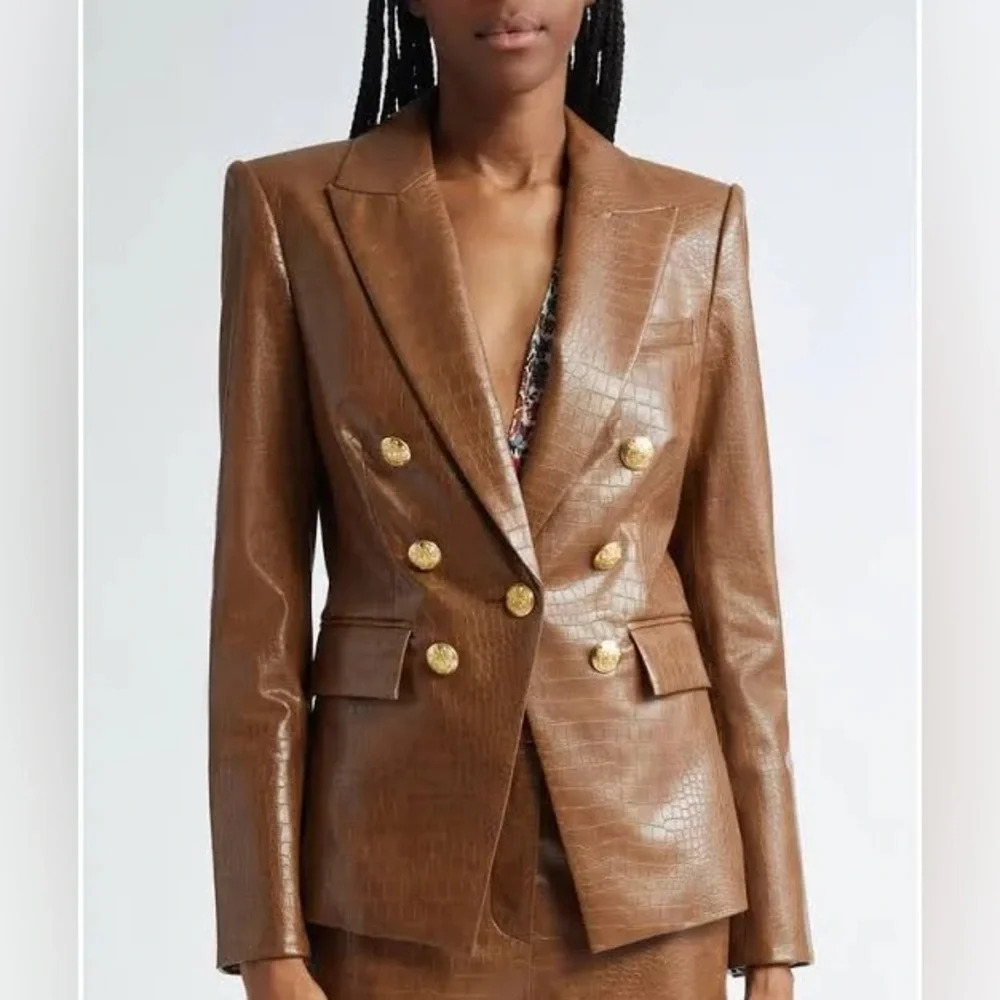 Veronica Beard Lawrence crocodile Dickey jacket size 0, Excellent condition - Picture 1 of 6